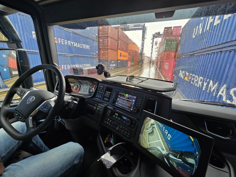 elektryczna Scania testy z ColliCare logistics